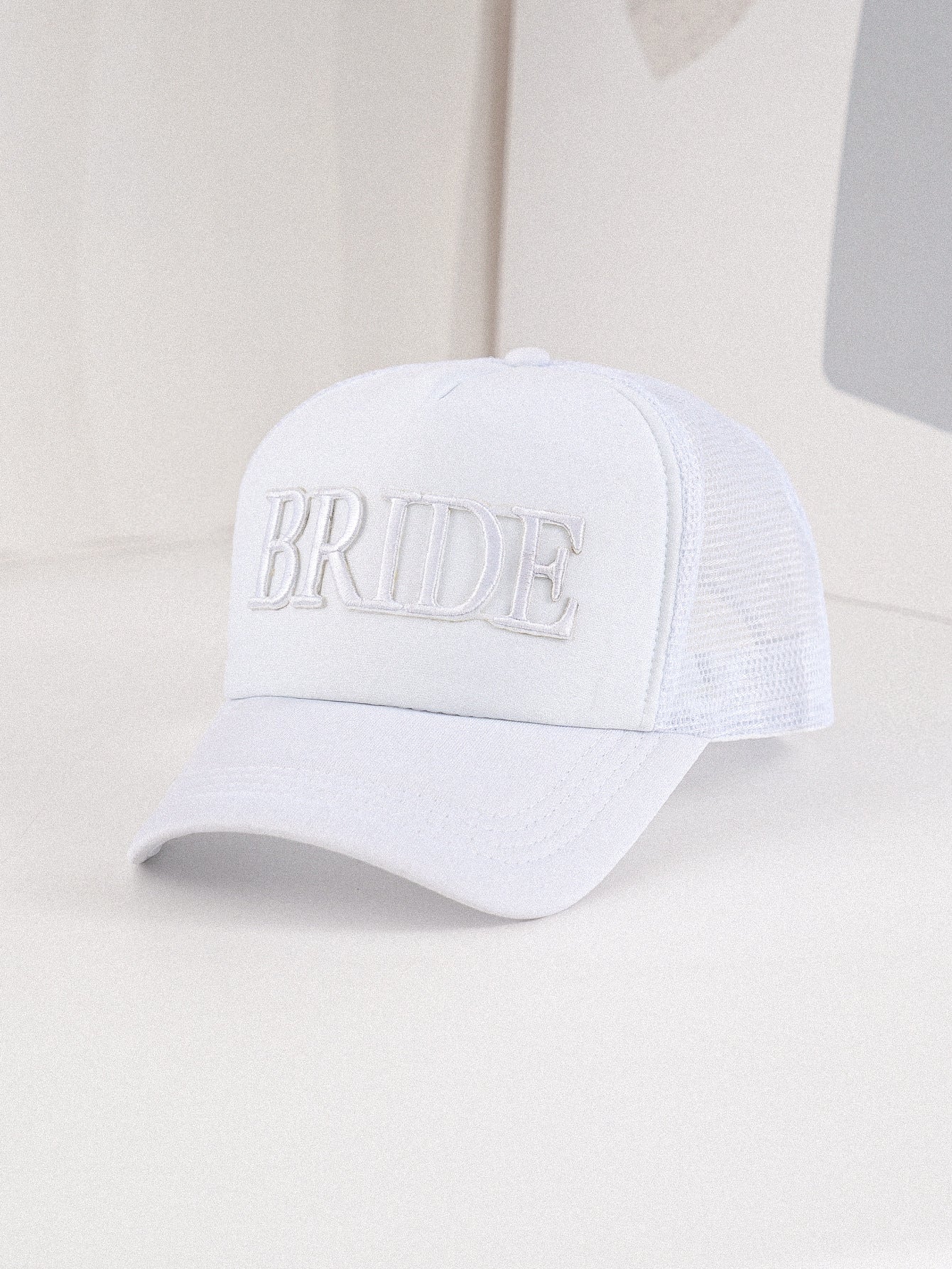 Embroidered Letter Mesh Baseball Cap Breathable Sun Hat
